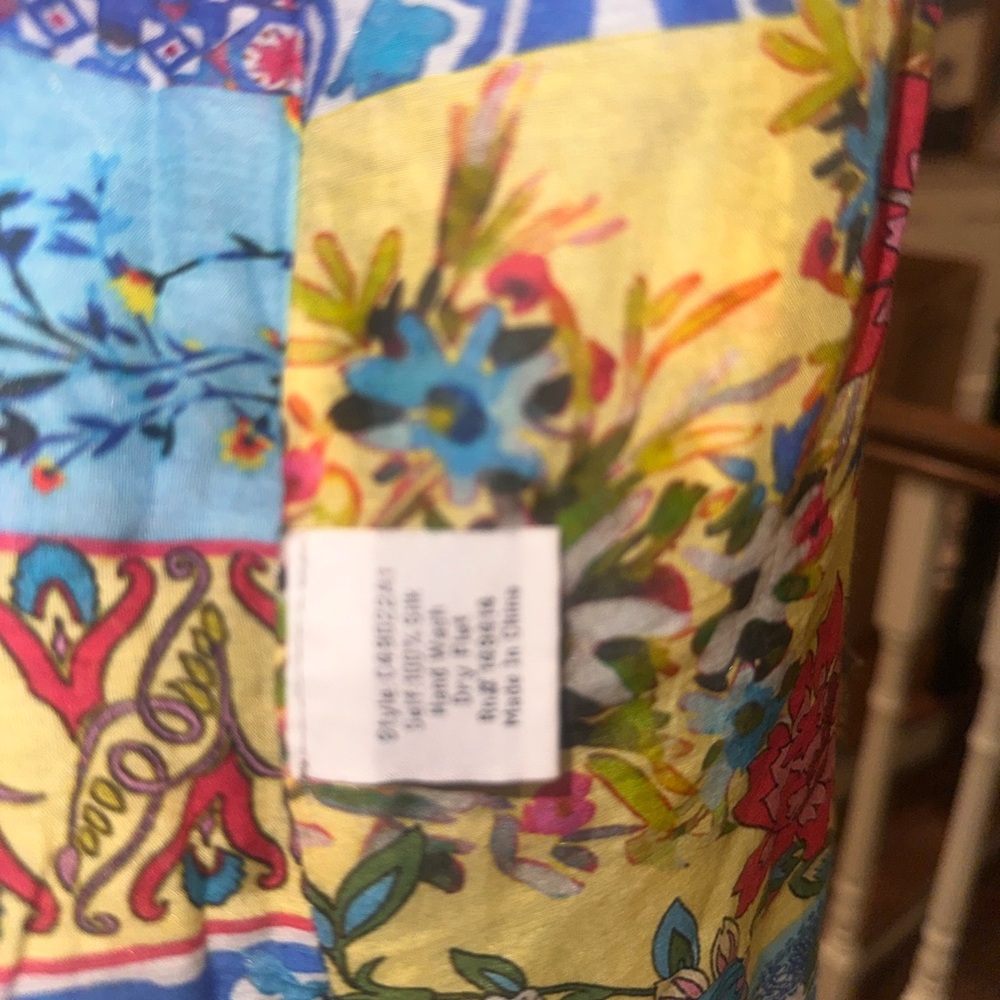 Colorful Floral Kimono Robe - Picture 6 of 9